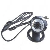 Webcam + Microfone LED USB